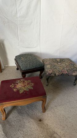 Antique Chairs Footstools