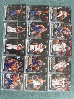 Topps 2025-2026 Knicks championship collection, full team 15 card collection
