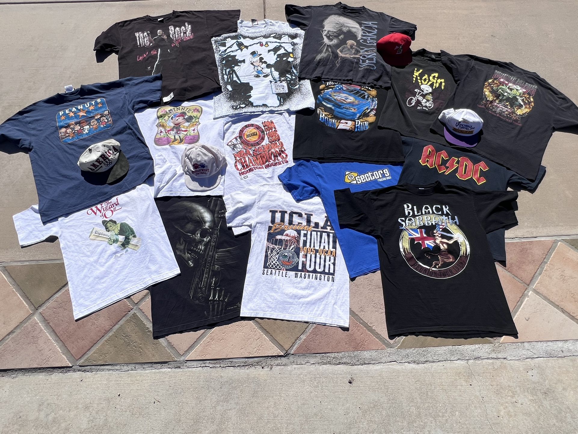 Old and Vintage T Shirts and Clothes