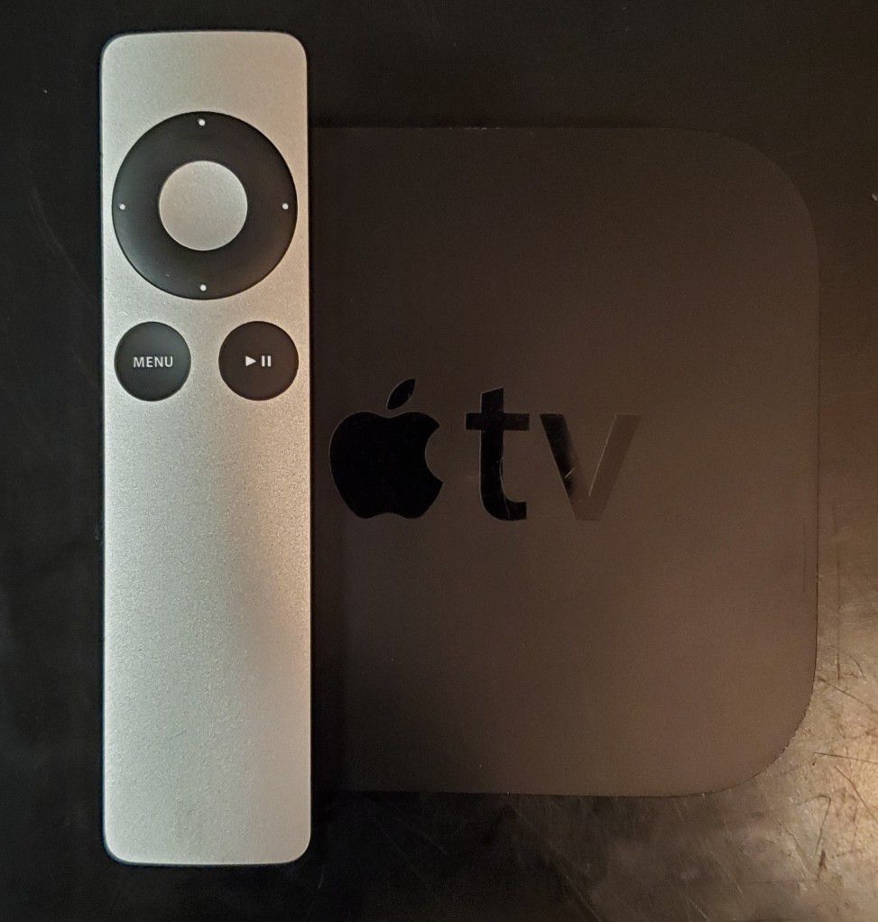 Apple Tv with Remote and HDMI Cable