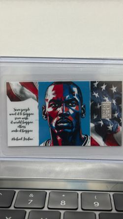 Fan Art 1g fine silver Michael Jordan