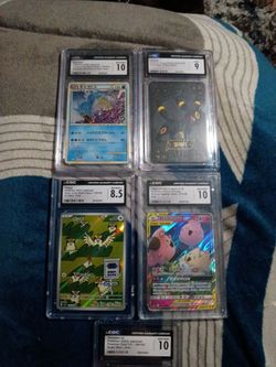 Pokemon grade cards