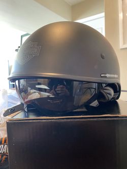Harley Davidson half helmet