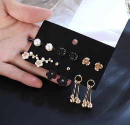 Chin at classic ear rings