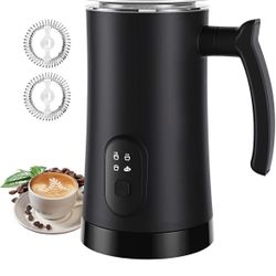 MUMAO Milk Frother, 4-In-1 Electric Milk Steamer