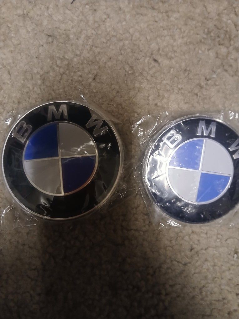 Bmw 82mm, 74mm,Emblems Brand New 