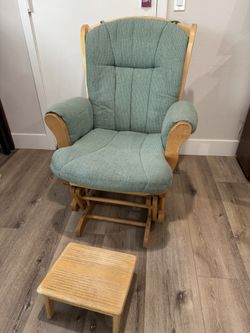 Glider & Foot Stool
