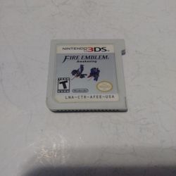 Nintendo 3DS Game Fire Emblem Awaken Use