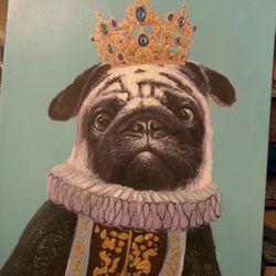 Pug Canvas