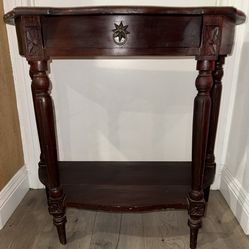 Brown side table