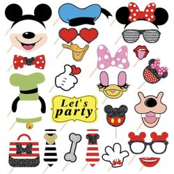 Mickey Theme Picture Props