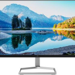 HP M24fe FHD Monitor 23.8-inch IPS AMD FreeSync 5ms GtG Response Time Eyesafe Certified On-screen Controls Low Blue Light Mode Anti-Glare, Black 