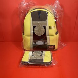 Loungefly Star Wars Luke Skywalker Medal Ceremony Mini Backpack and Wallet Pair