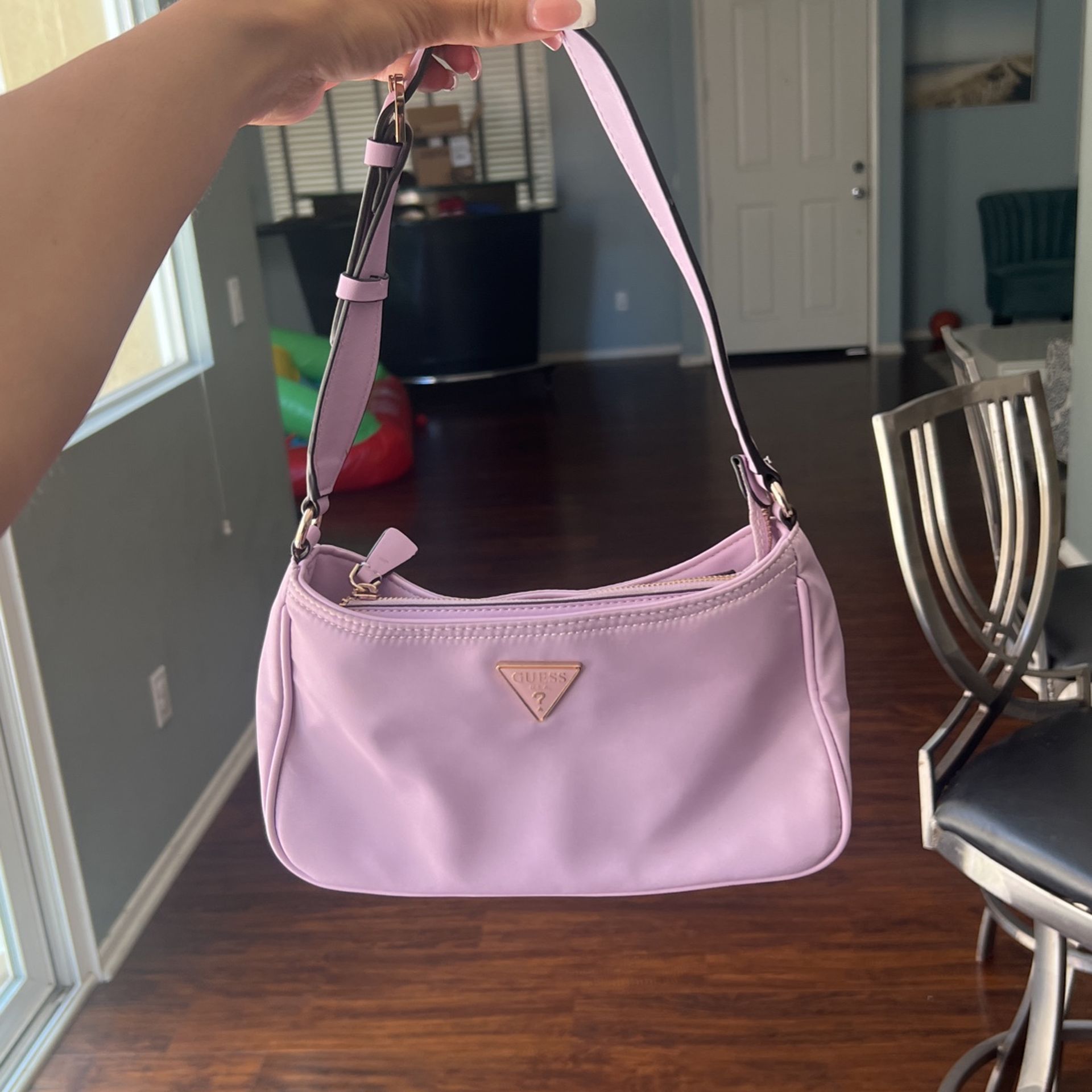 Lilac Guess Handbag