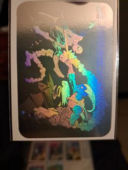 Spiderman vs. Green Goblin Hologram Marvel Card
