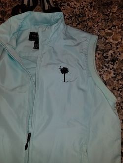 South Carolina Light Blue Womens Small Vest