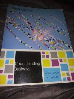 Understanding Business Global edition $70 obo