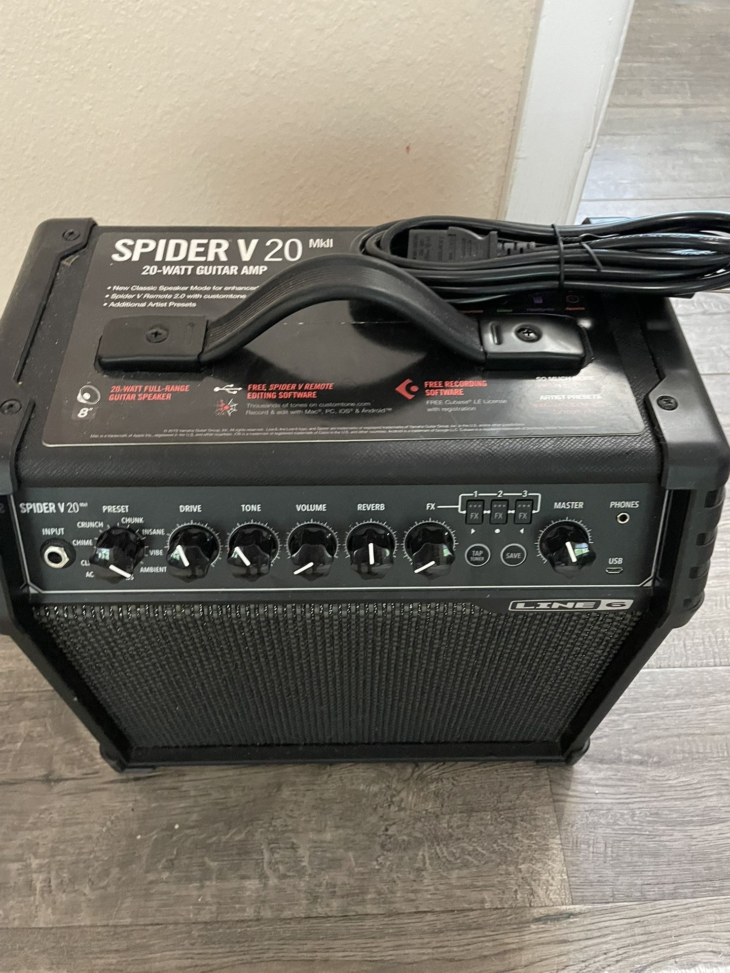 Line 6 guitar amp