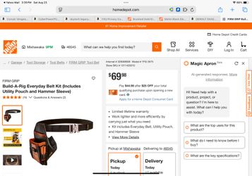 Build-A-Rig Everyday Belt Kit (Includes Utility Pouch and Hammer Sleeve)