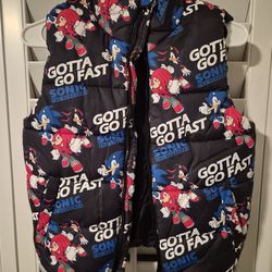Sonic vest Size 8-10years