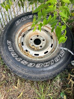 Rims with tires 2 pcs