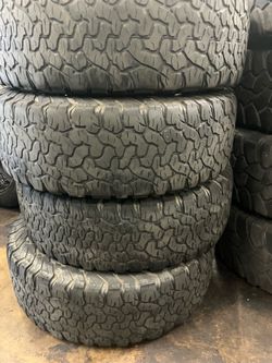 Tires 275-75r18 bf Goodrich