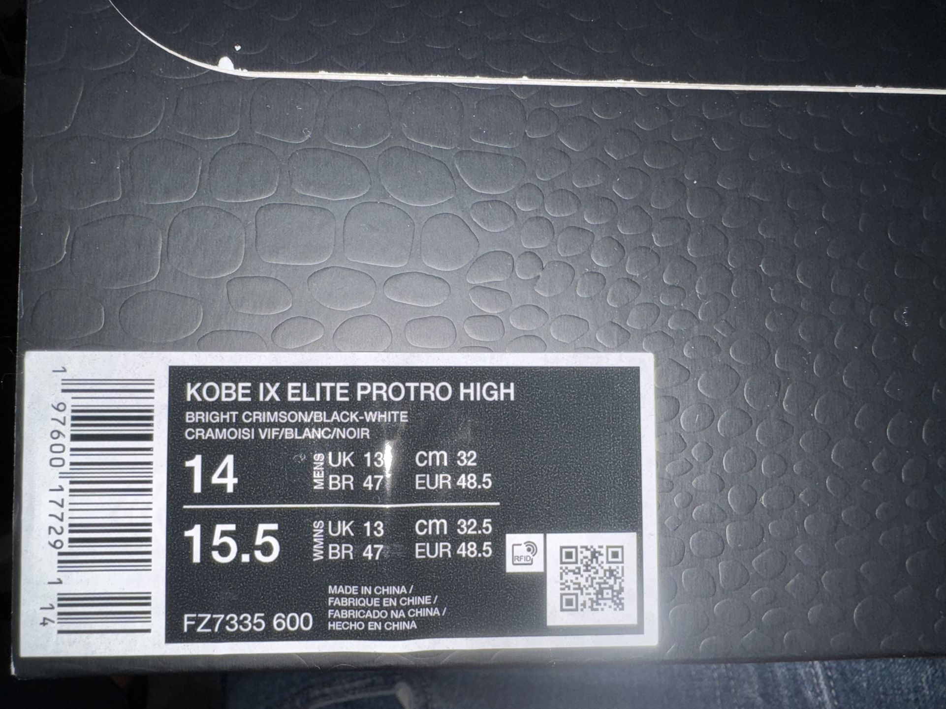 KOBE IX ELITE PROTRO HIGH