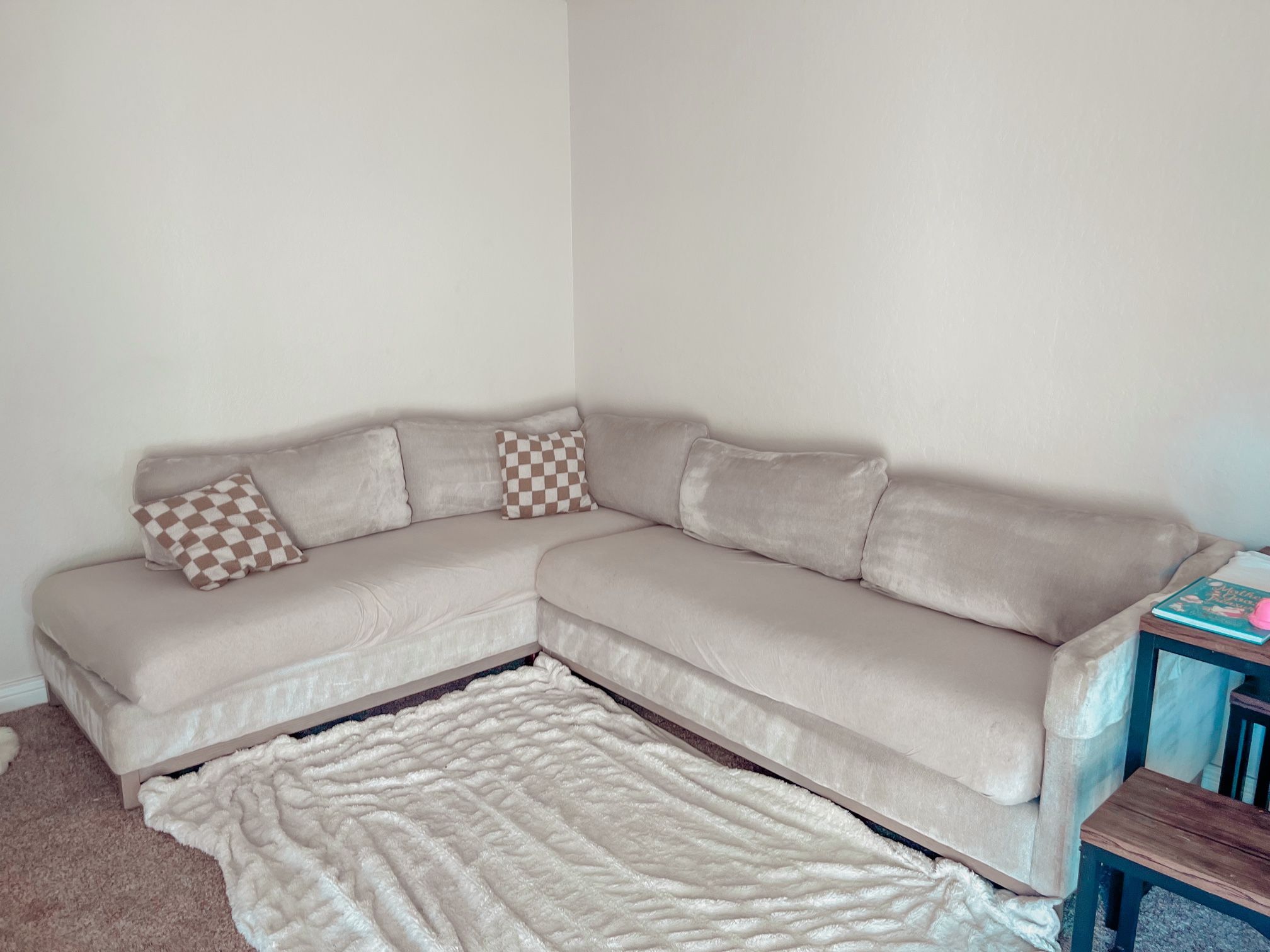 L shaped Couch 