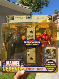 Marvel Legends Toybiz Face-Off (Kingpin Daredevil variant