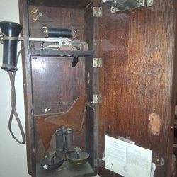 Antique Kellogg Wall Telephone