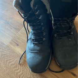 Black Snow Boots For Colorado