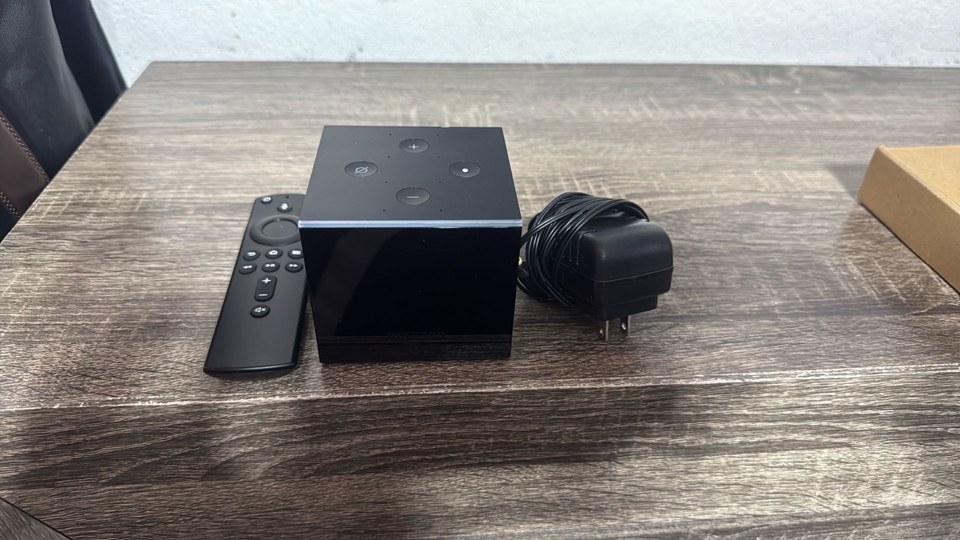 Amazon Fire TV Cube (latest model), with AI-powered Fire TV Search, Voice-controlled streaming device with Alexa, Wi-Fi 6E, and 4K Ultra HD