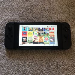 NINTENDO SWITCH V2 + 125 GAMES MARIO KART,SMASH BROS. MARIO PARTY,POKEMON and Many More