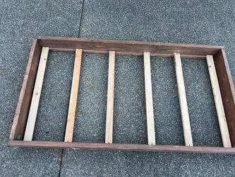 Free Custom made bed frame