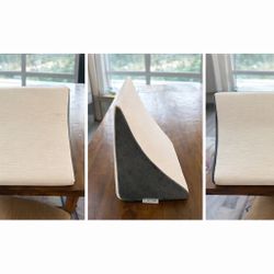 Orthopedic Bed Wedge Memory Foam Pillow Set w/Leg Elevation (5 PC)