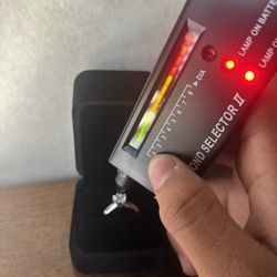 WS1 Moissanite Engagement Ring 1 Carat