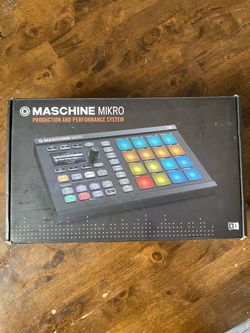 Native Instruments Maschine Mikro MK2 Groove Production Studio, Black