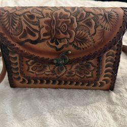Leather purse