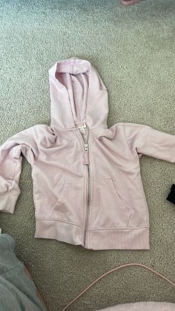 Pink zip up hoodie