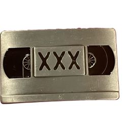 Silver Moon Belt Buckle 