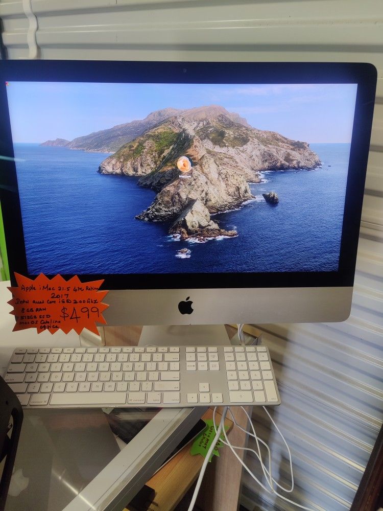 Apple iMac 4K Retina, 2017 Radeon Pro 555 2gb Graphics