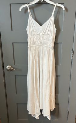 White Cotton Dress Sz s
