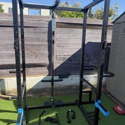 Power Cage Weight Training Station 