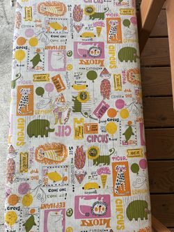 Vintage circus toy trunk