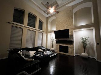 Black And White Sectional Sofa With Pillows
