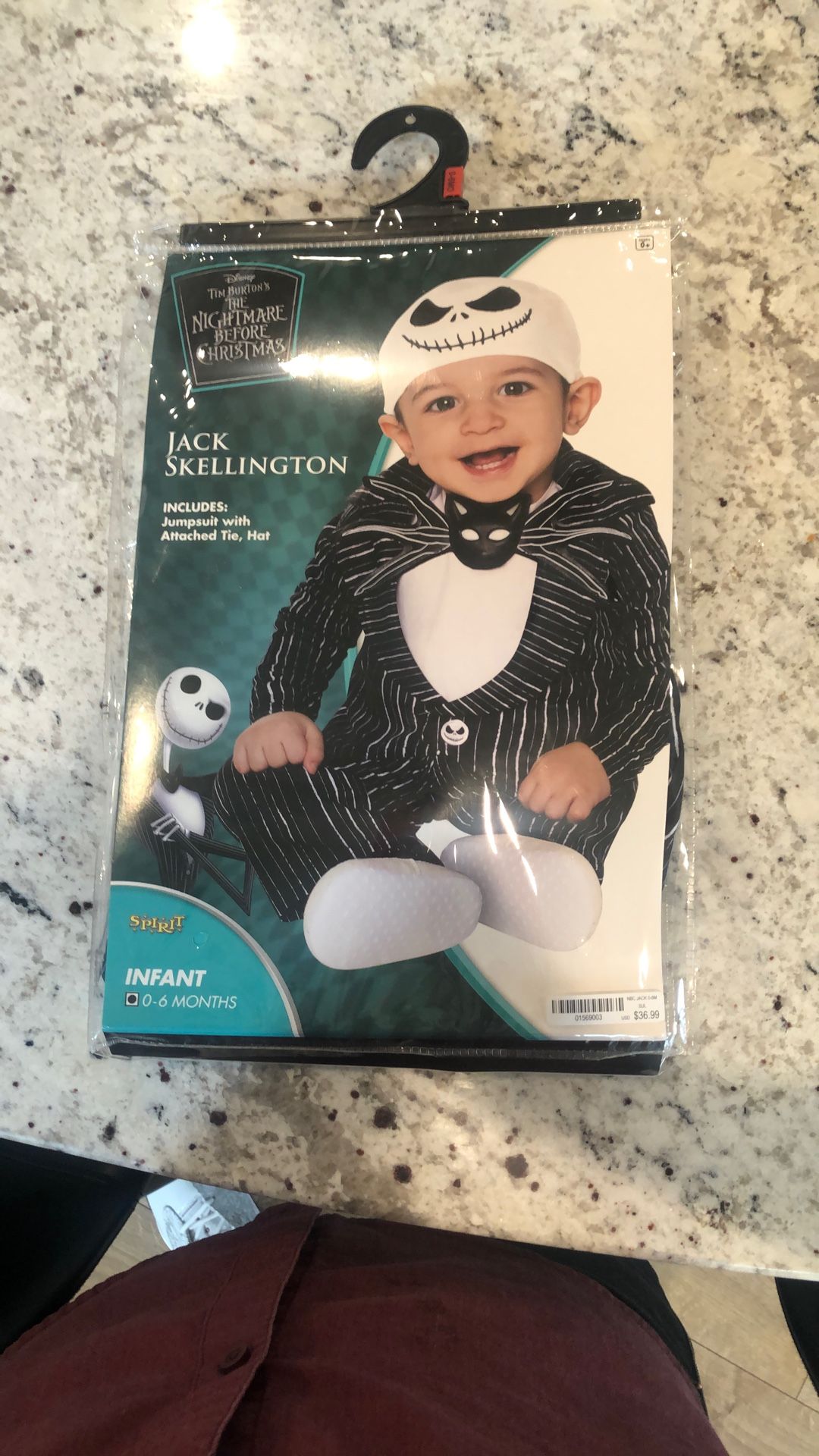 Infant Jack Skellington Costume