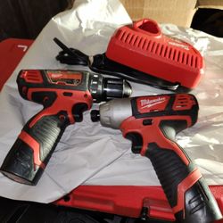 Firm Price🛑 Milwaukee M12 Used Impact & Drill combo kit. Precio firme 🛑 