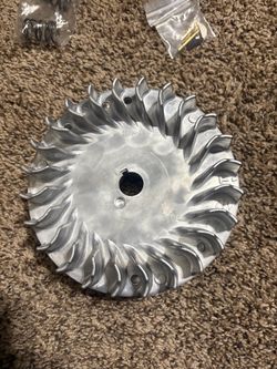 Minibike aluminum flywheel