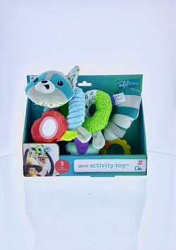 Infantino Wee Wild Ones Spiral Activity Toy