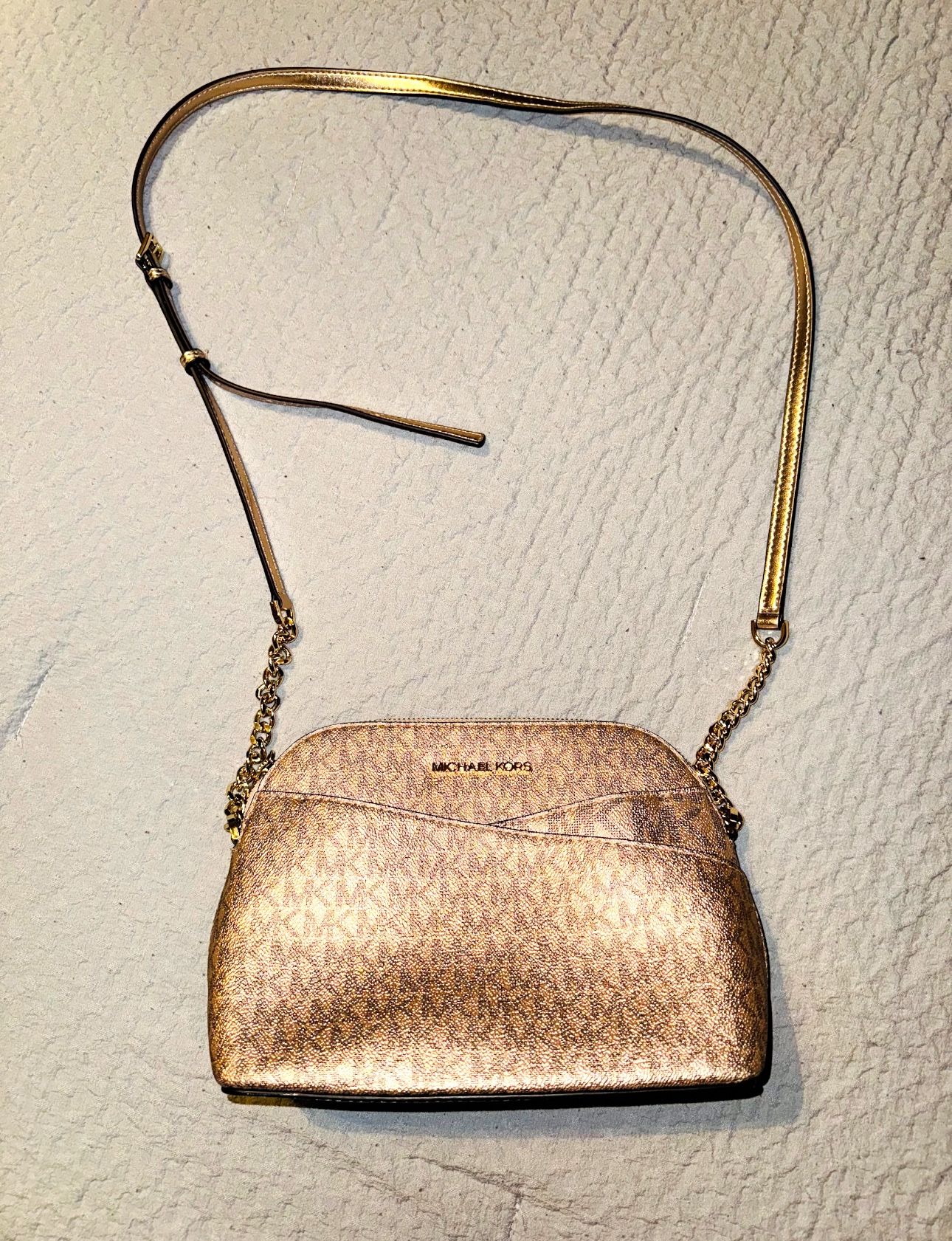 Rose Gold MK Crossbody